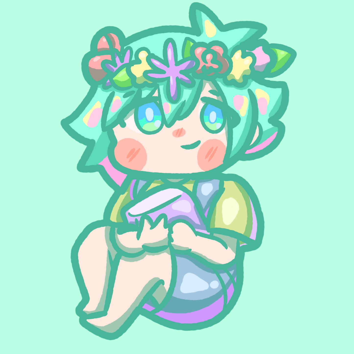 Basil Sticker