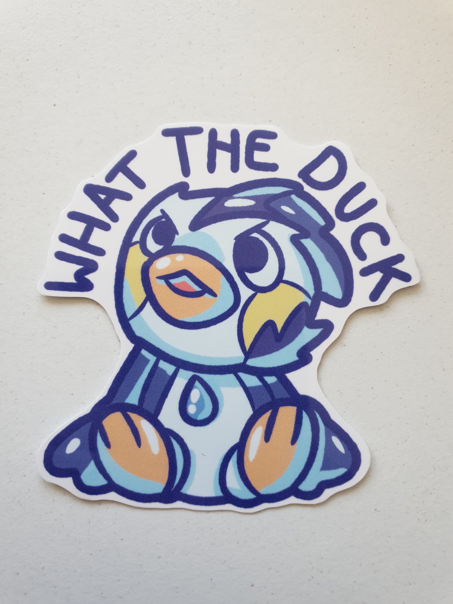 What the Duck Sticker Waterproof