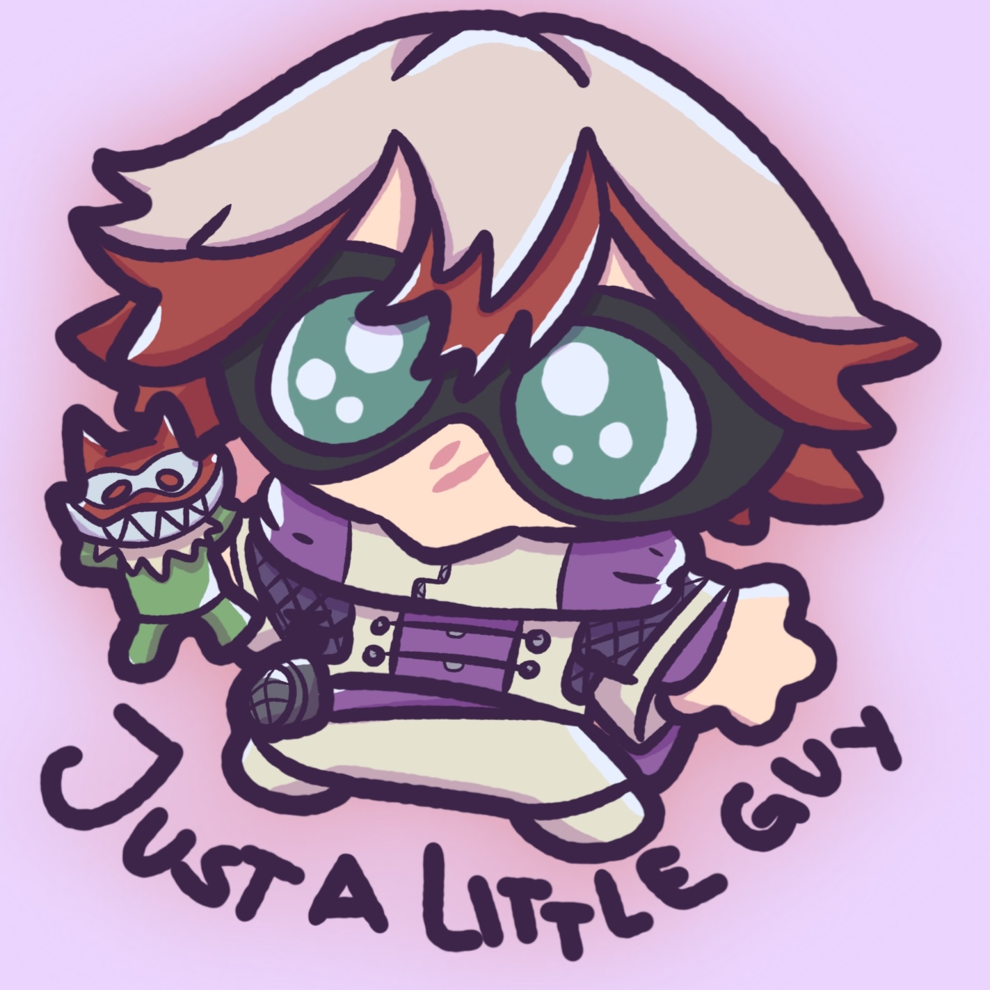 Just a little guy Sticker