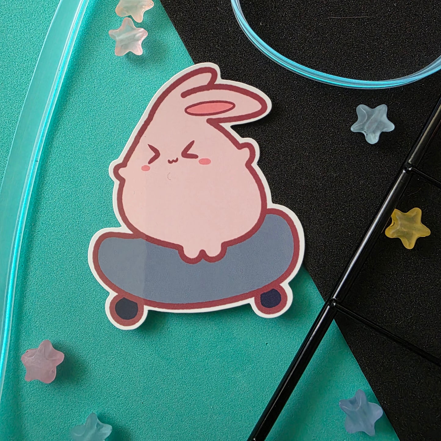 Mochibun Skateboard Sticker Waterproof