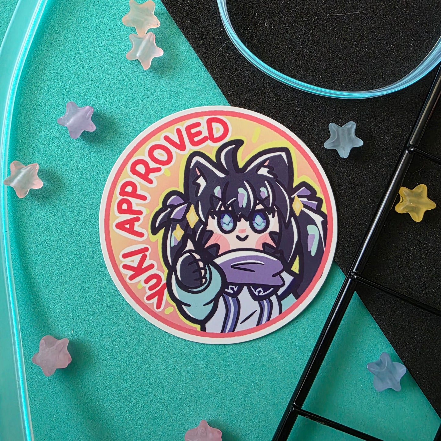 Yuki Approved Sticker Waterproof