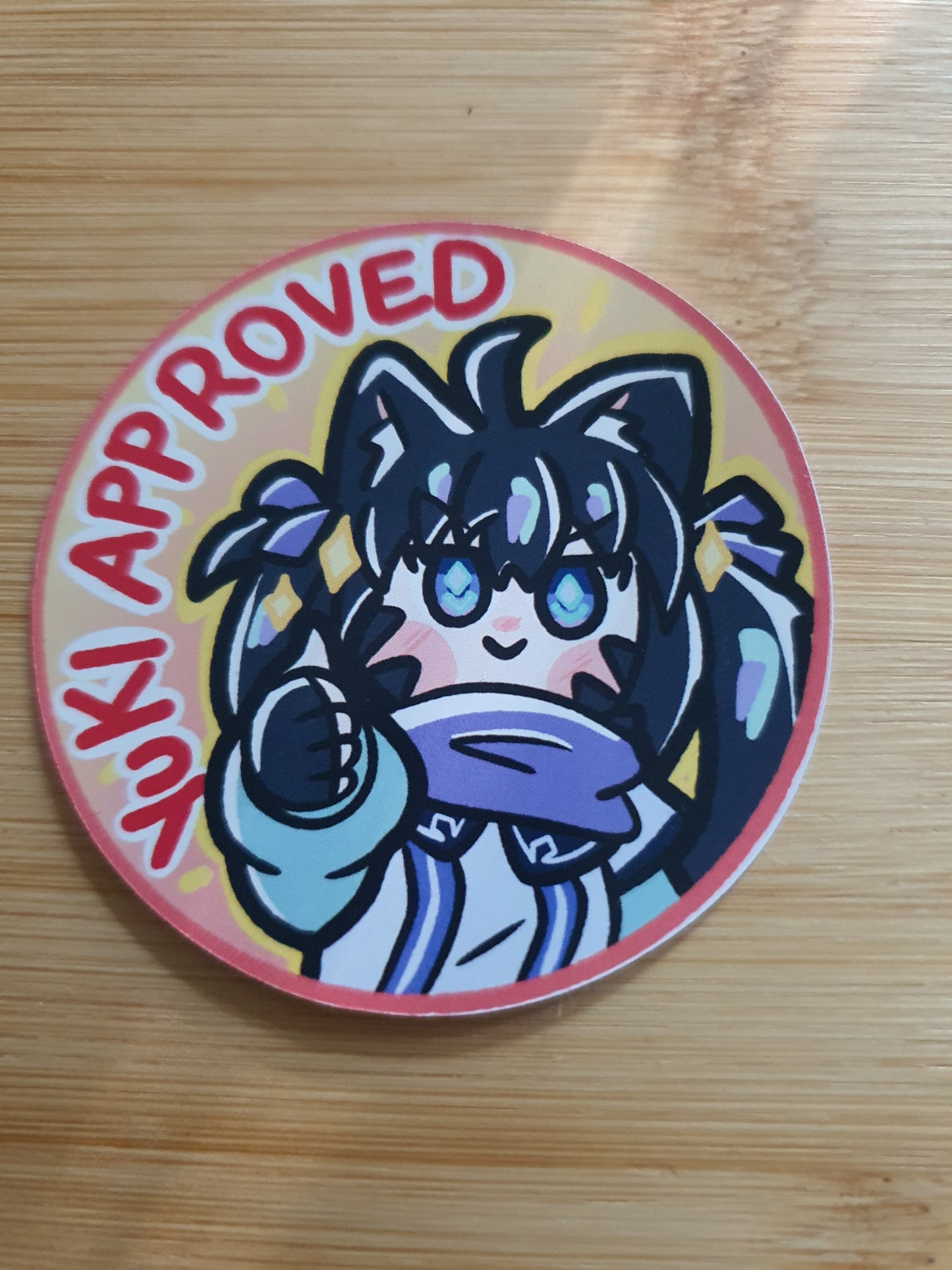 Yuki approved Sticker