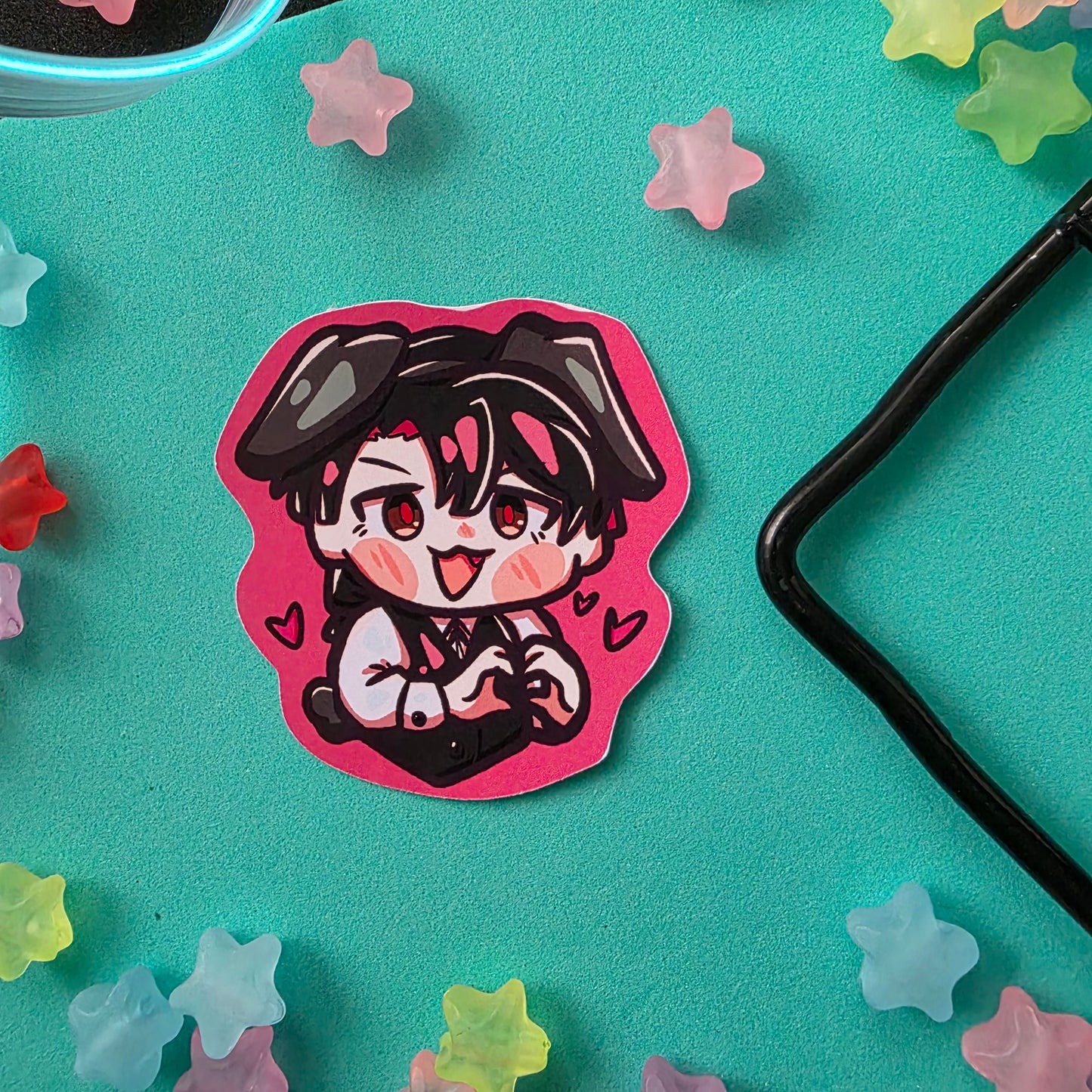 Ivan Bunny Suit Sticker