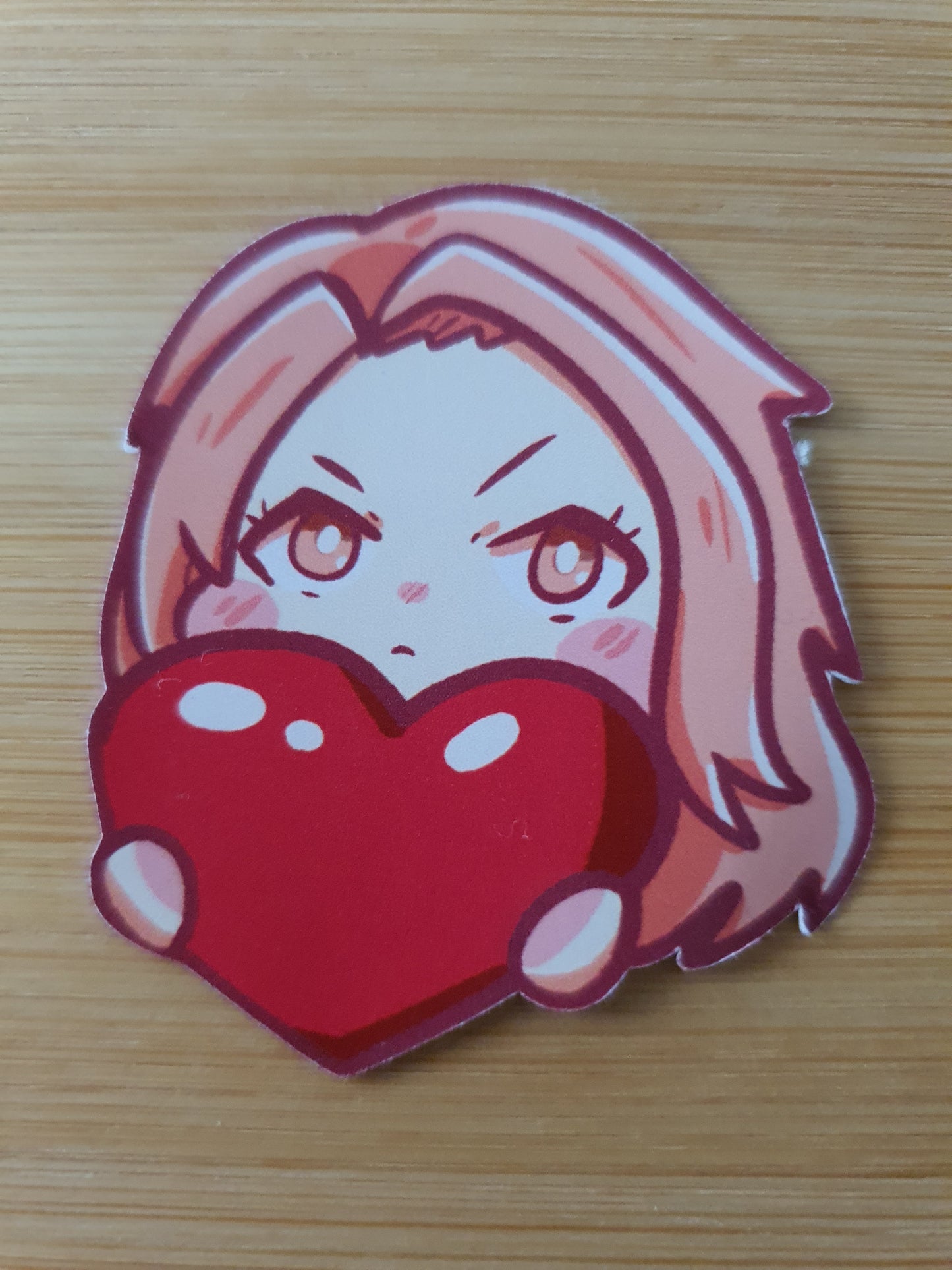 Yuzuha Heart Sticker