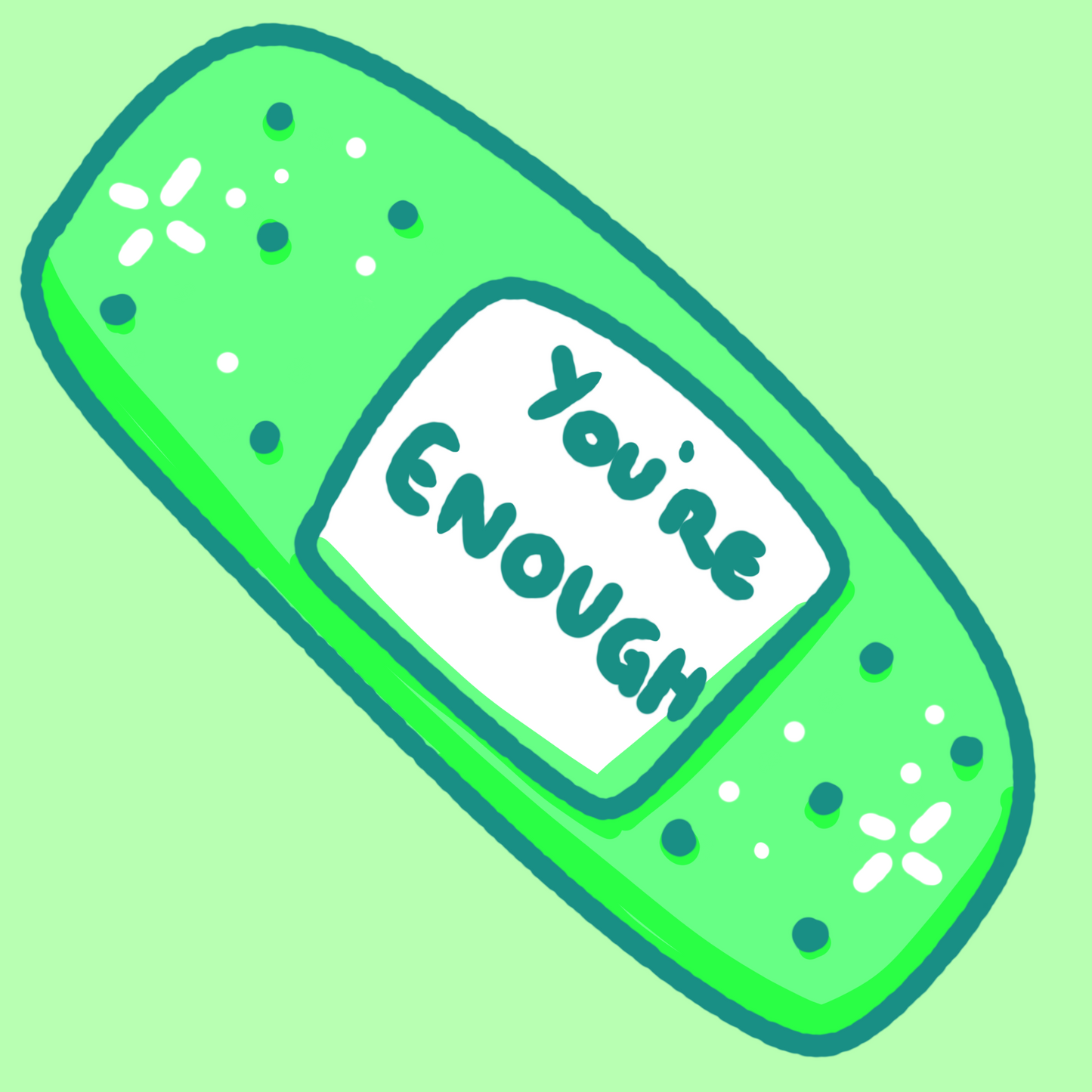 You're enough Aid Sticker