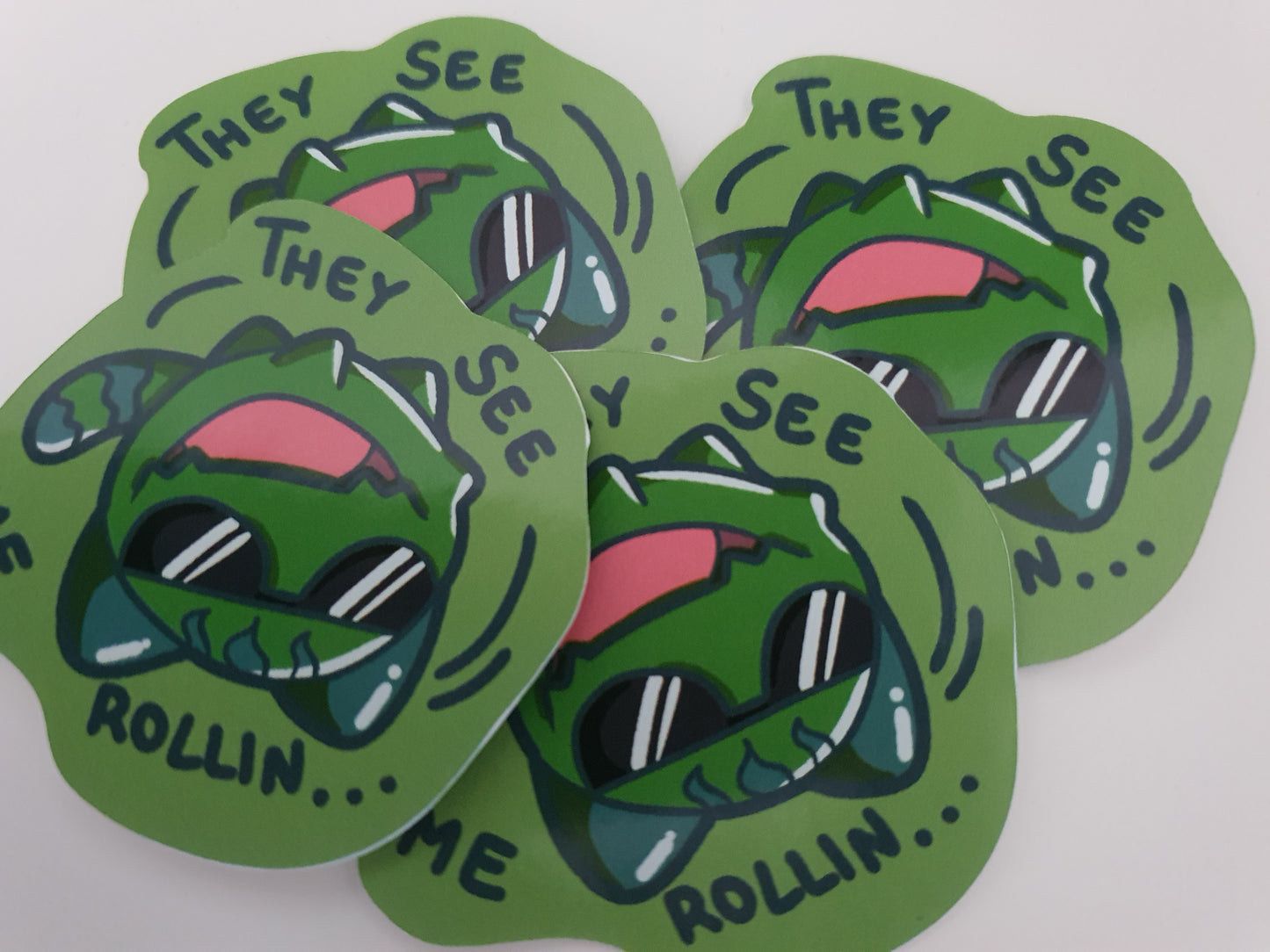 They see me rollin Sticker