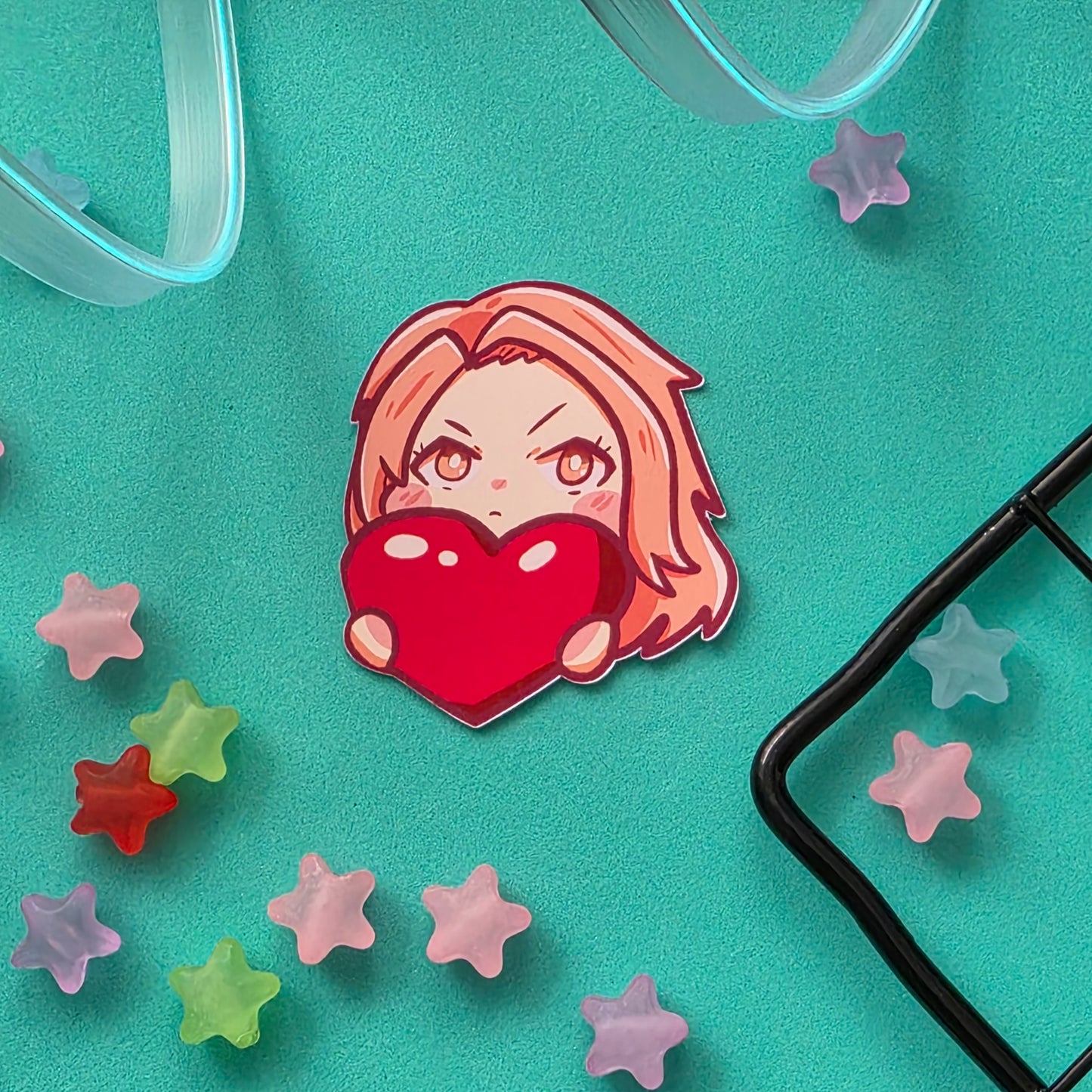 Yuzuha Heart Sticker