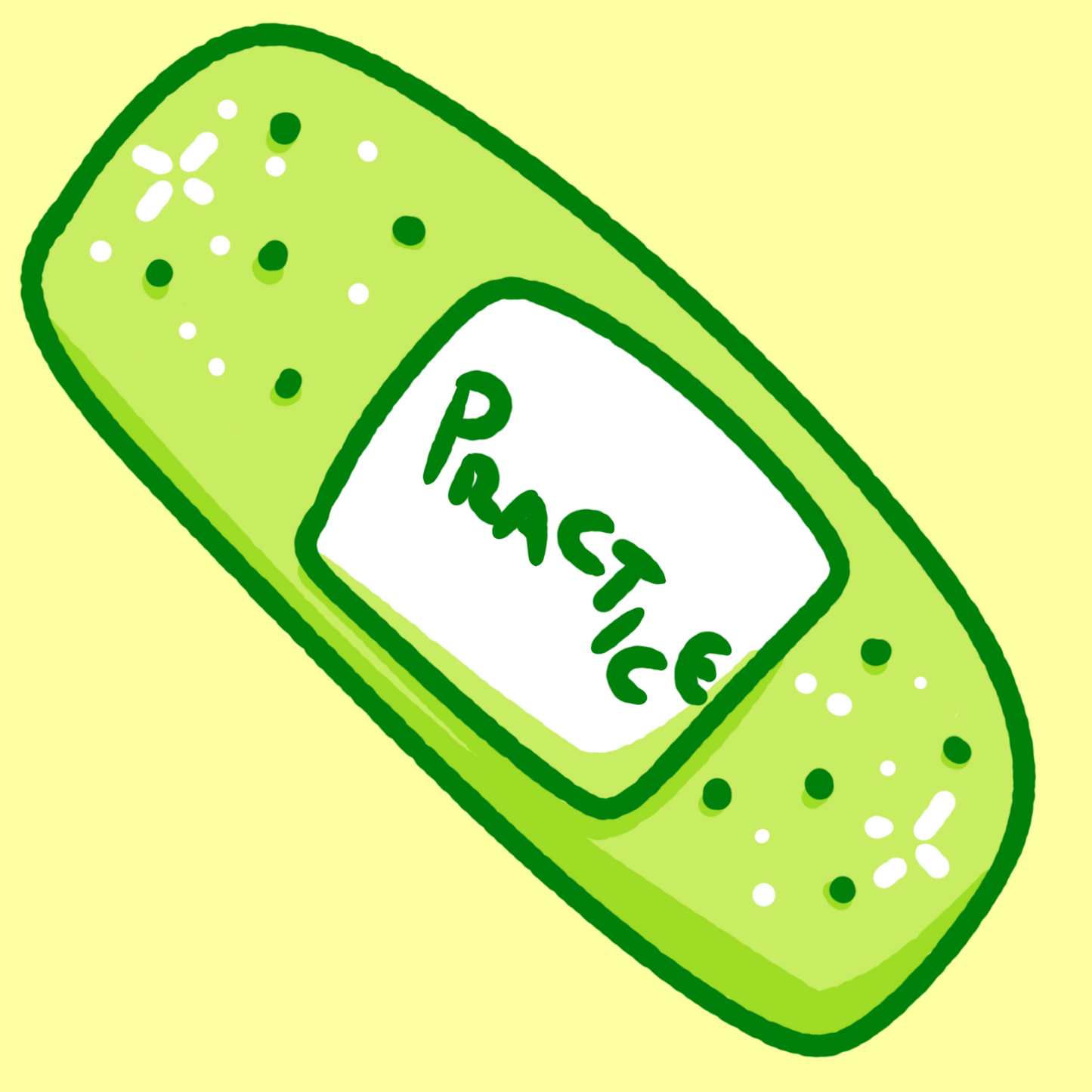 Practise Aid Sticker
