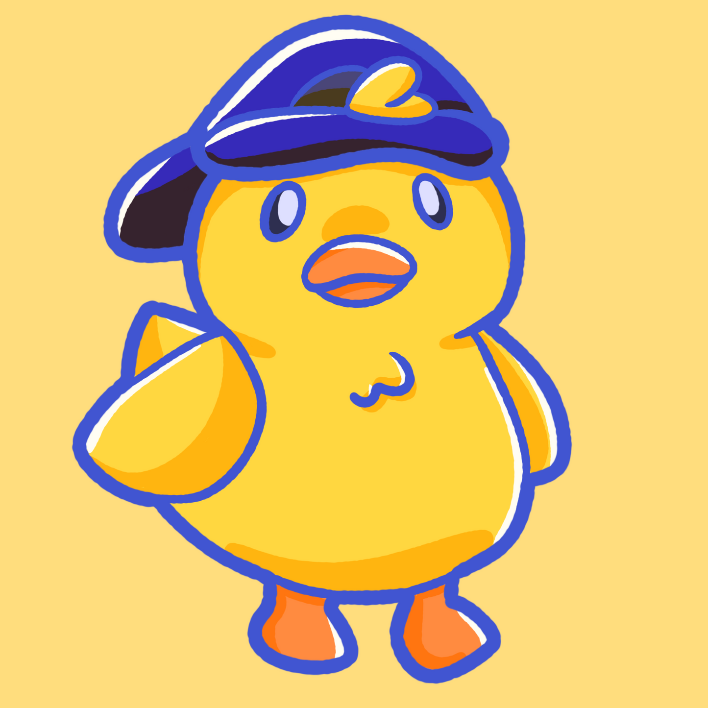 Cool Duck Sticker