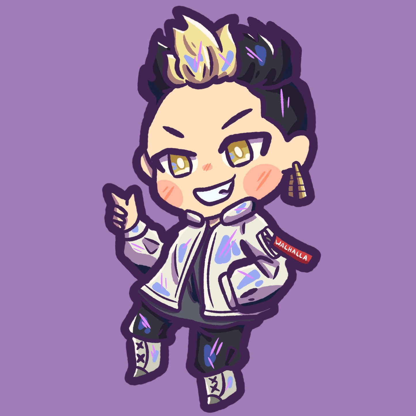 Hanma Keychain (PREORDER)