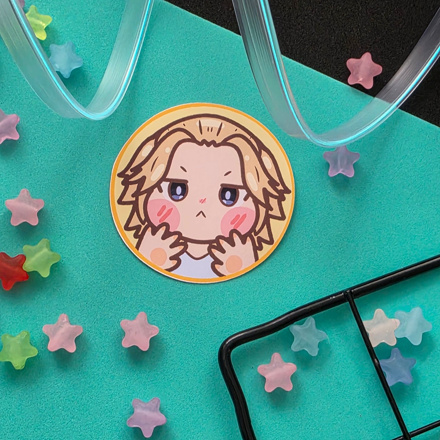 Mikey Badge Sticker