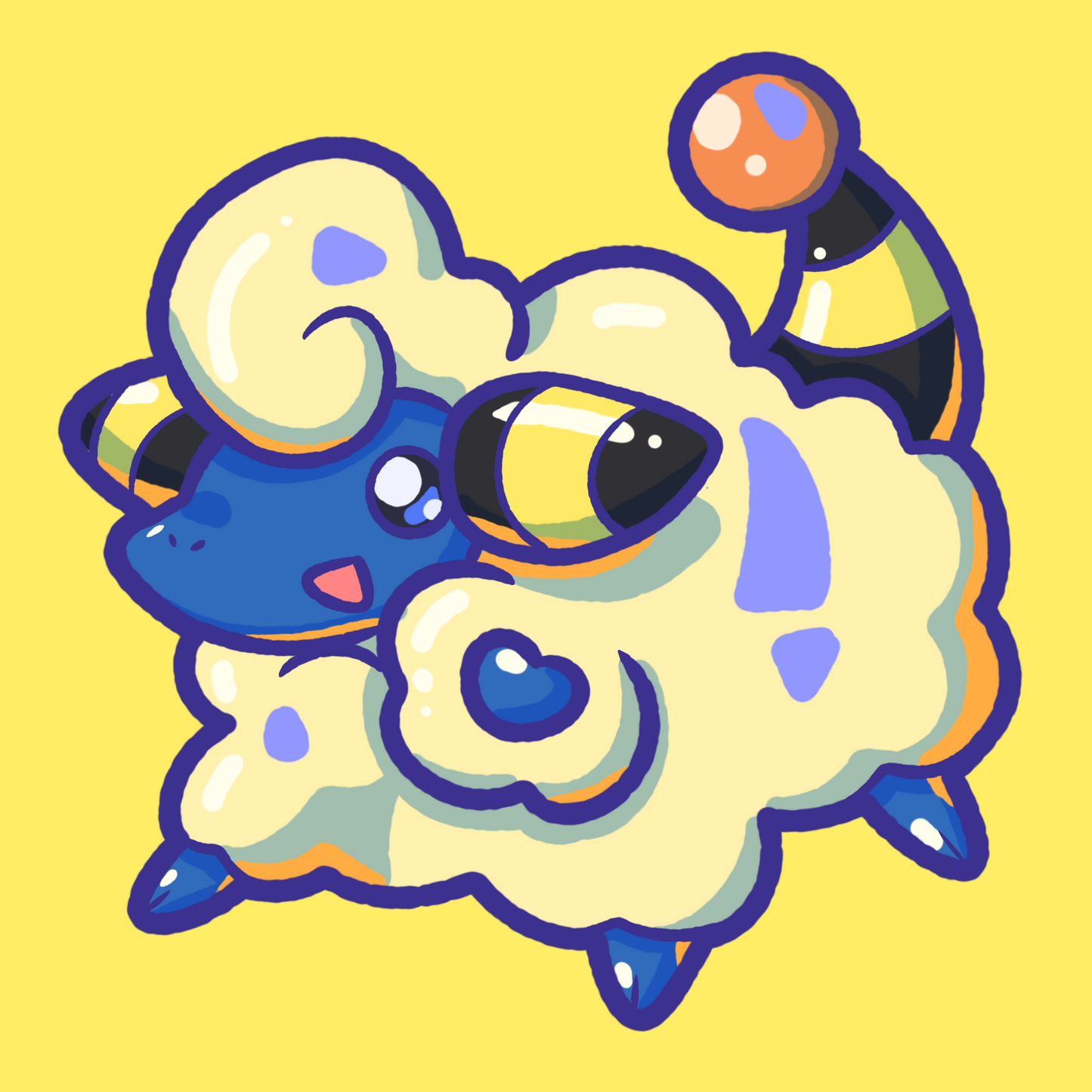 Mareep Keychain (PREORDER)