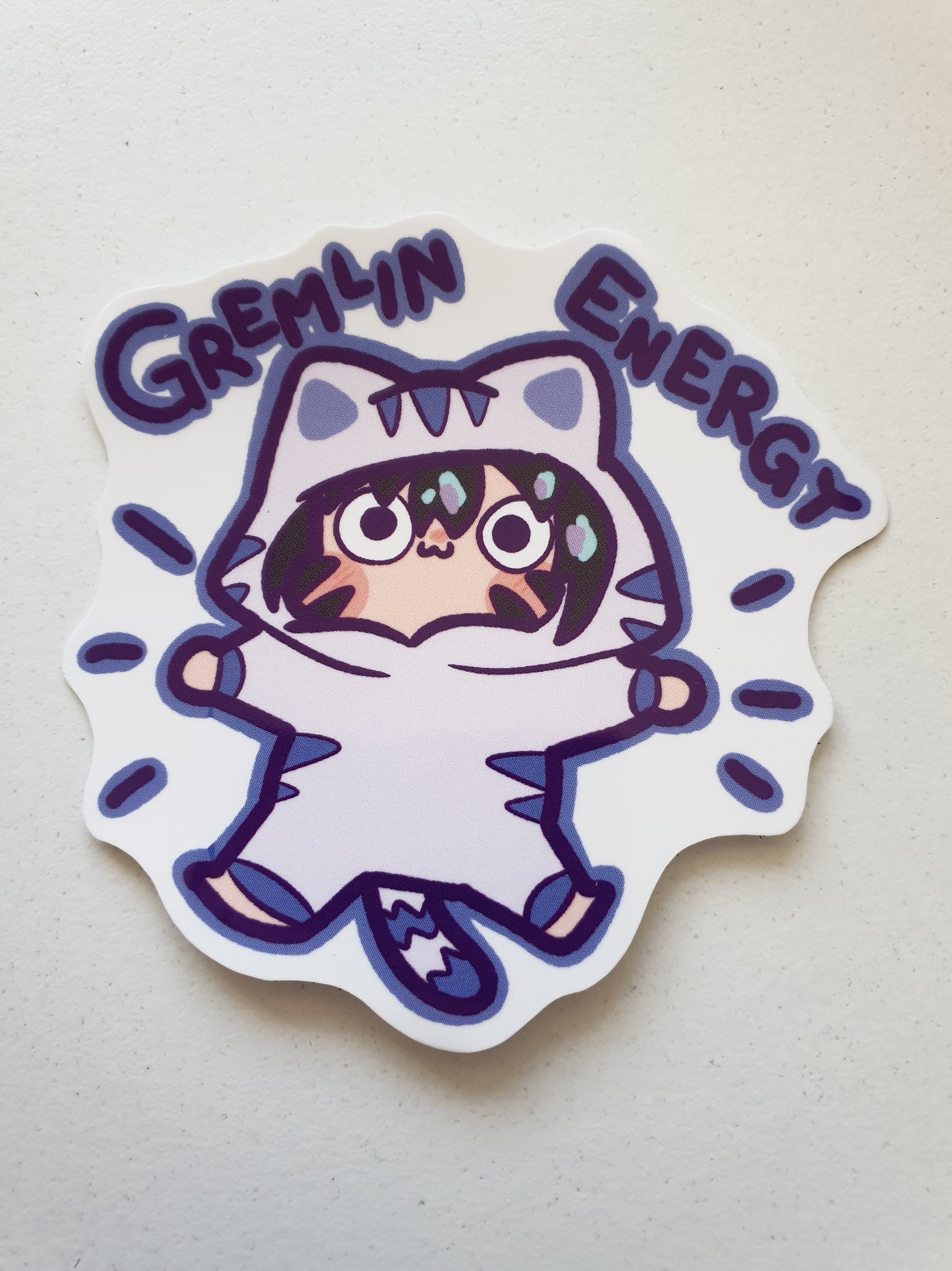Gremlin Energy Sticker Waterproof