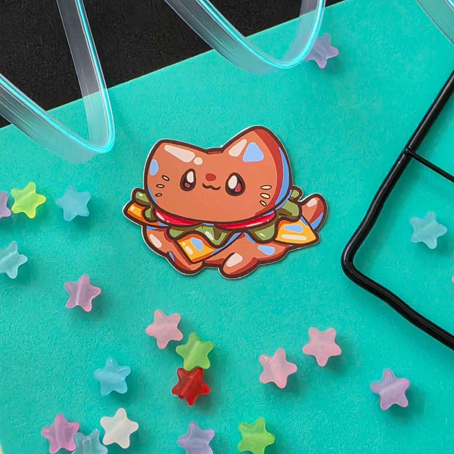 BurgerCat Sticker