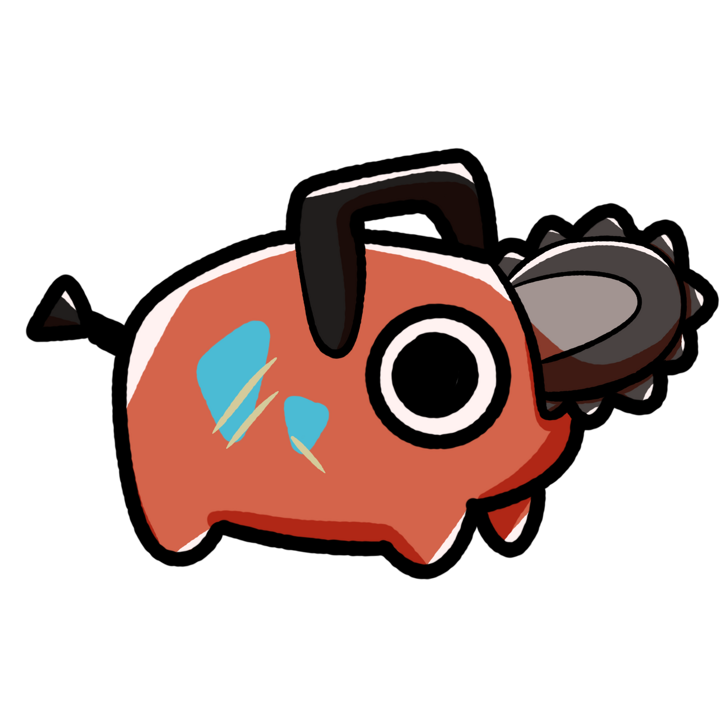 Pochita Sticker