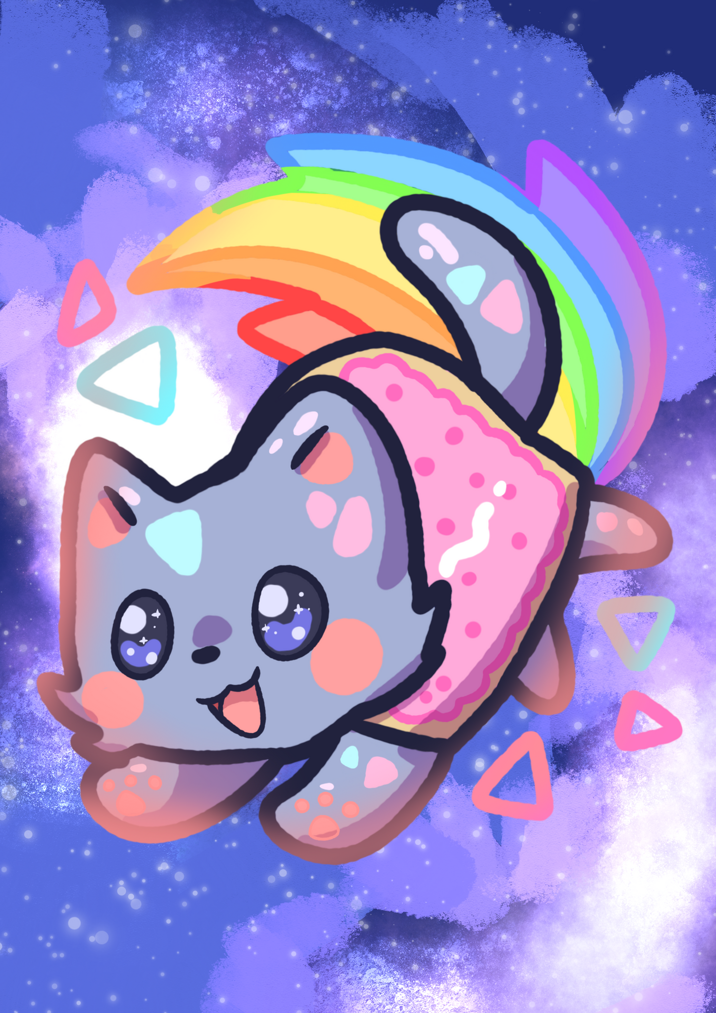 Nyan Cat Postcard