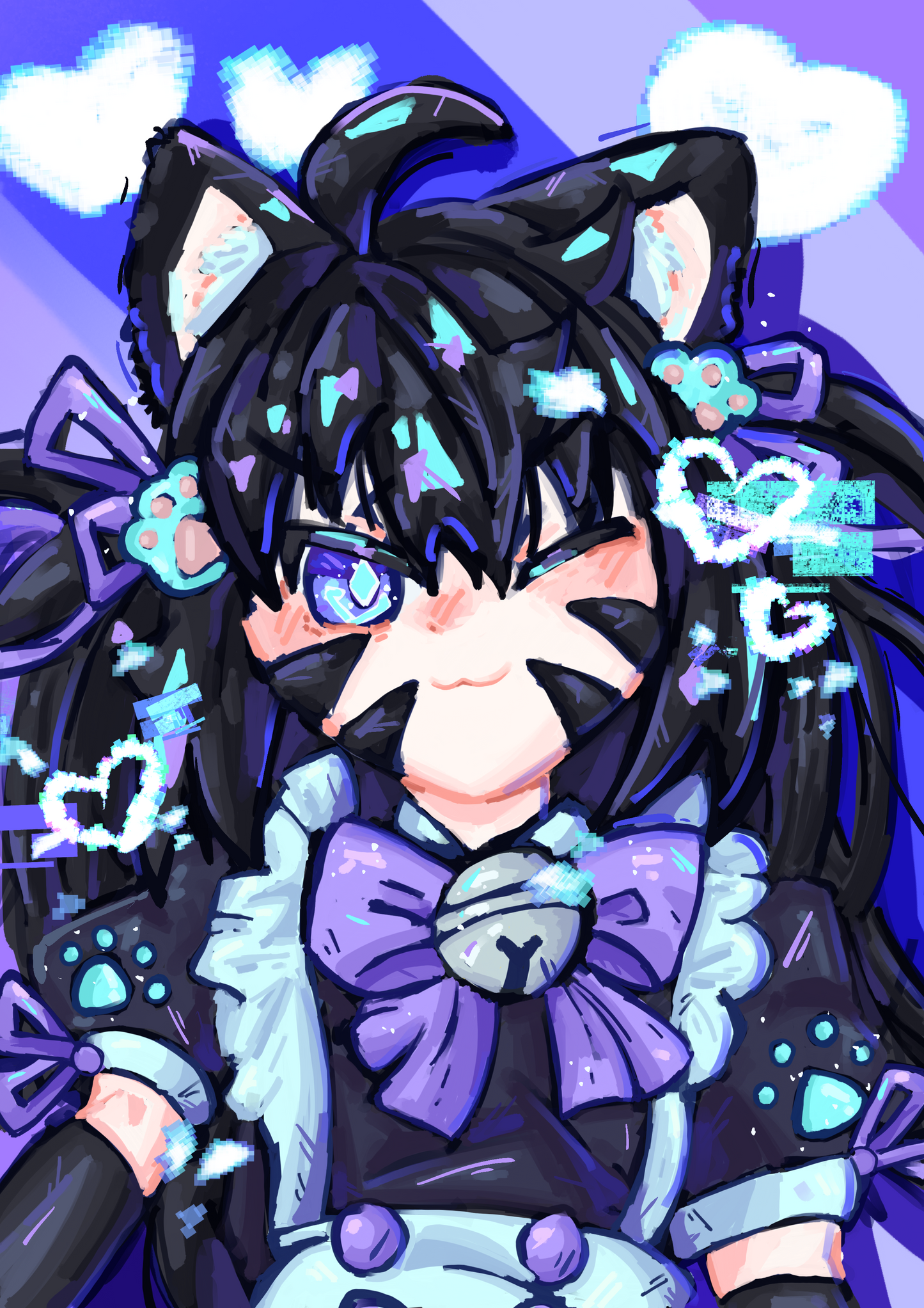 Maid Yuki Artprint A4