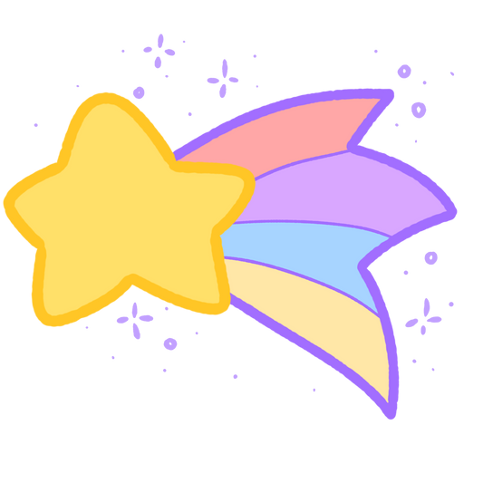 Shootingstar Star Sticker