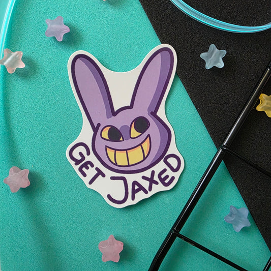Get Jaxed Sticker Waterproof