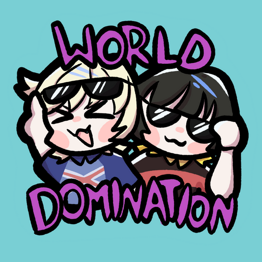 World Domination Sticker