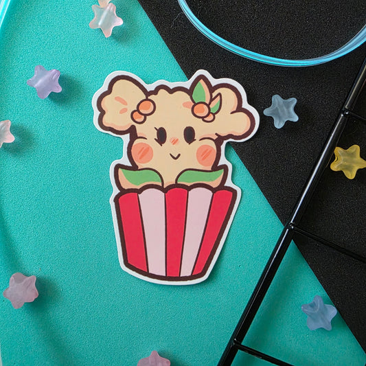 PloppCorn Sticker Waterproof
