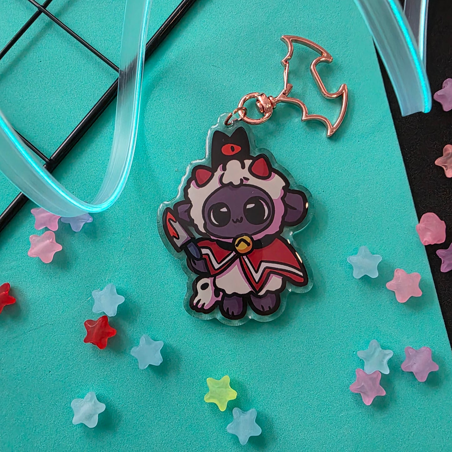 Cult of the Lamb Keychain