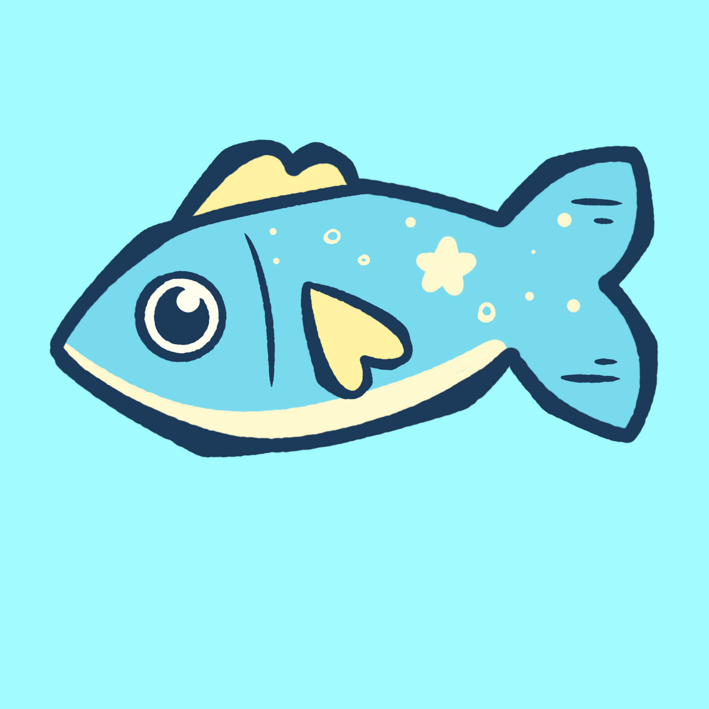Fish 7 Sticker