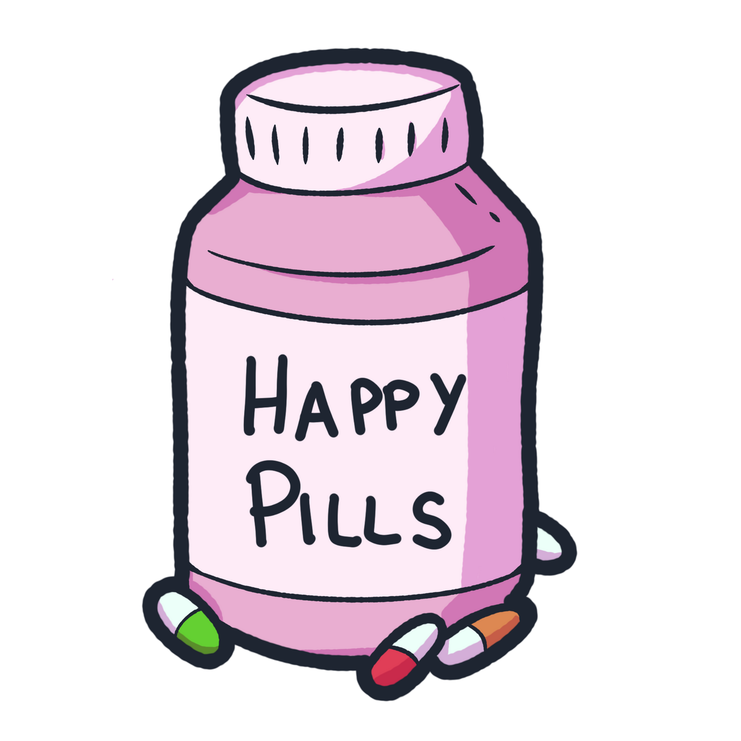 Happy Pills Sticker