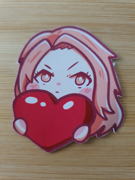 Yuzuha Heart Sticker