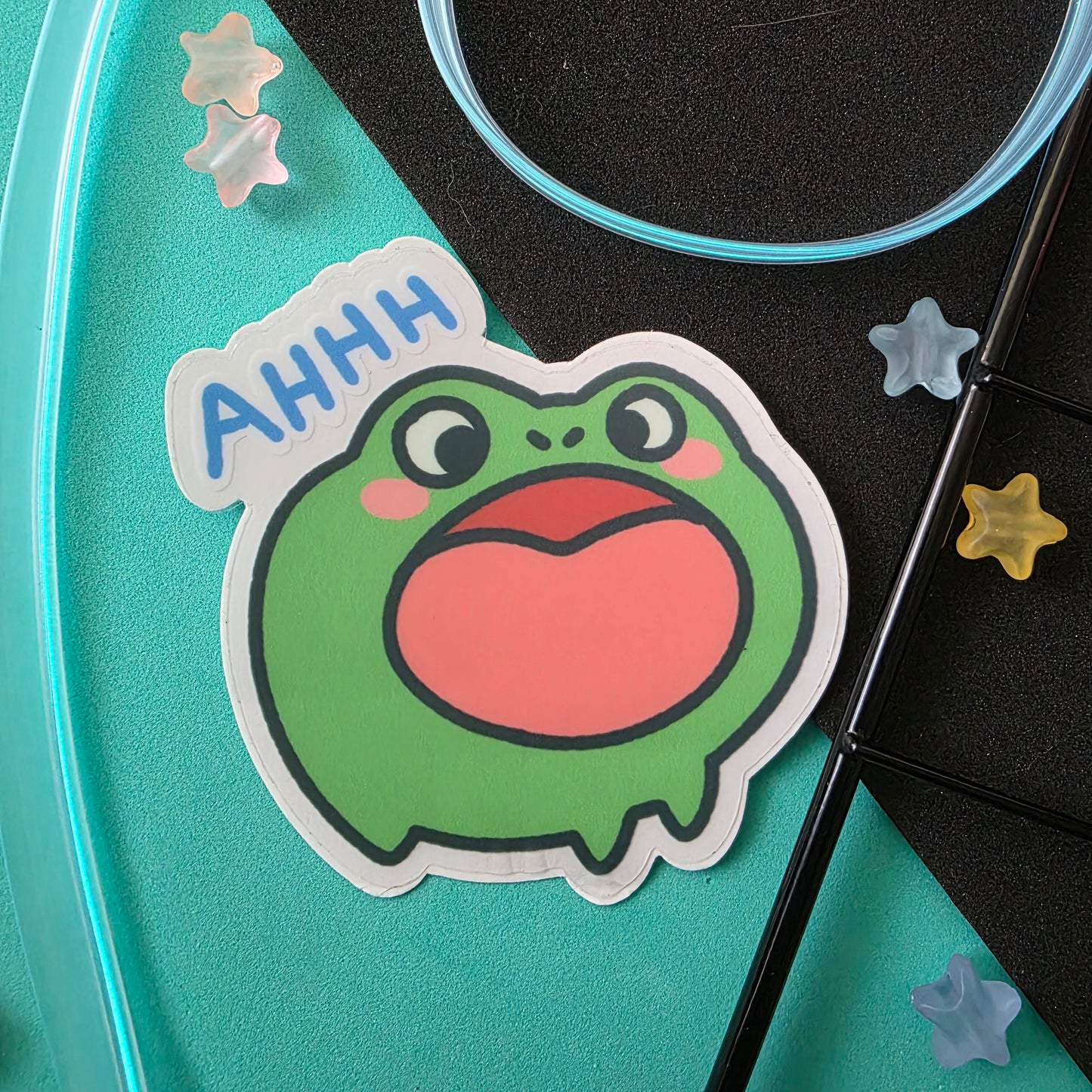 Ahhhhhh Sticker Waterproof