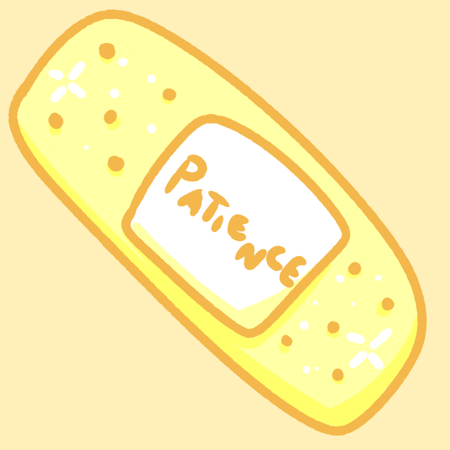 Patience Aid Sticker