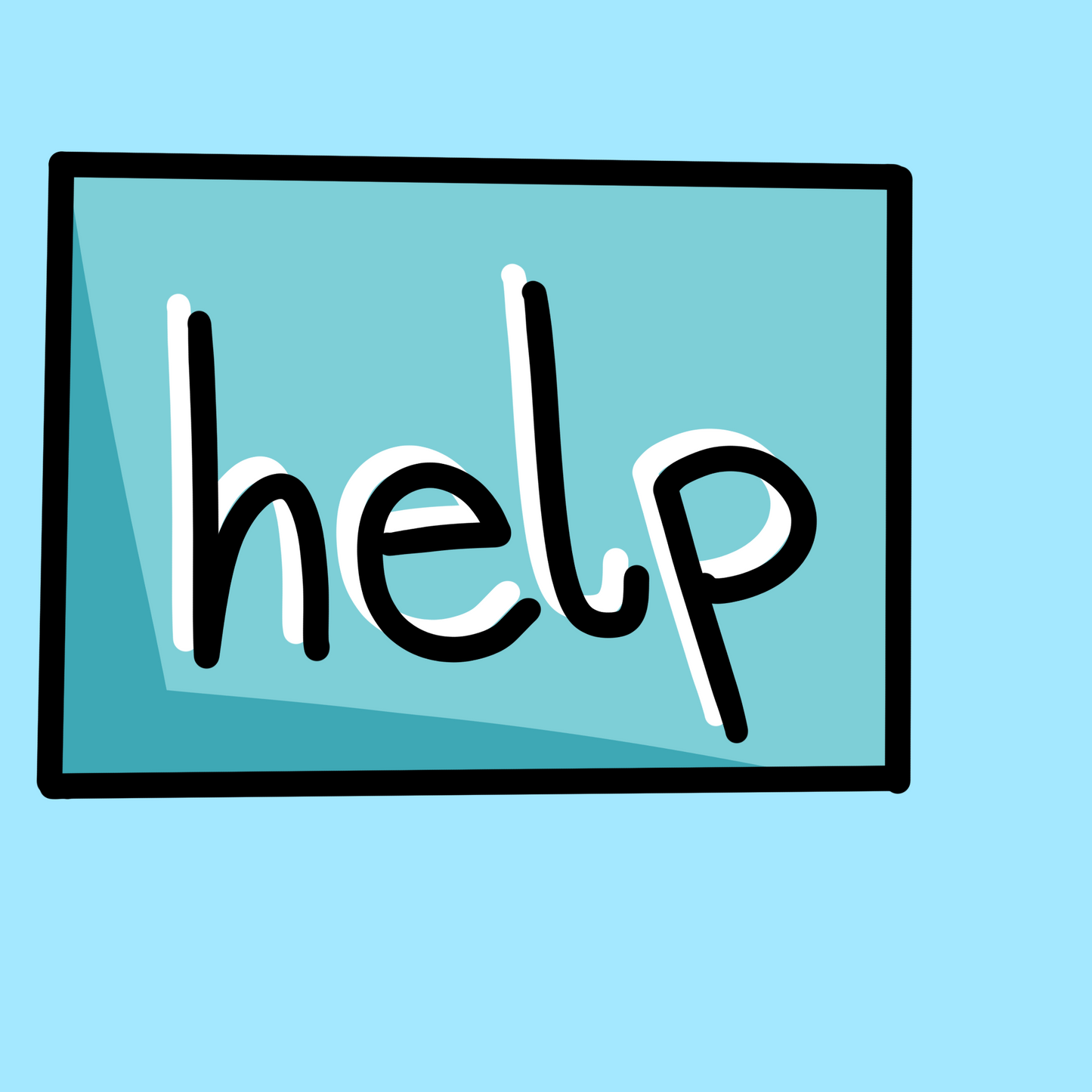 Help Sticker