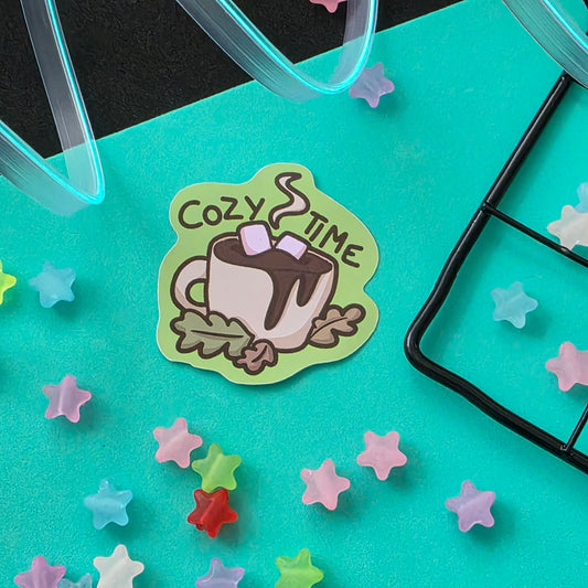 Cozy Time Sticker