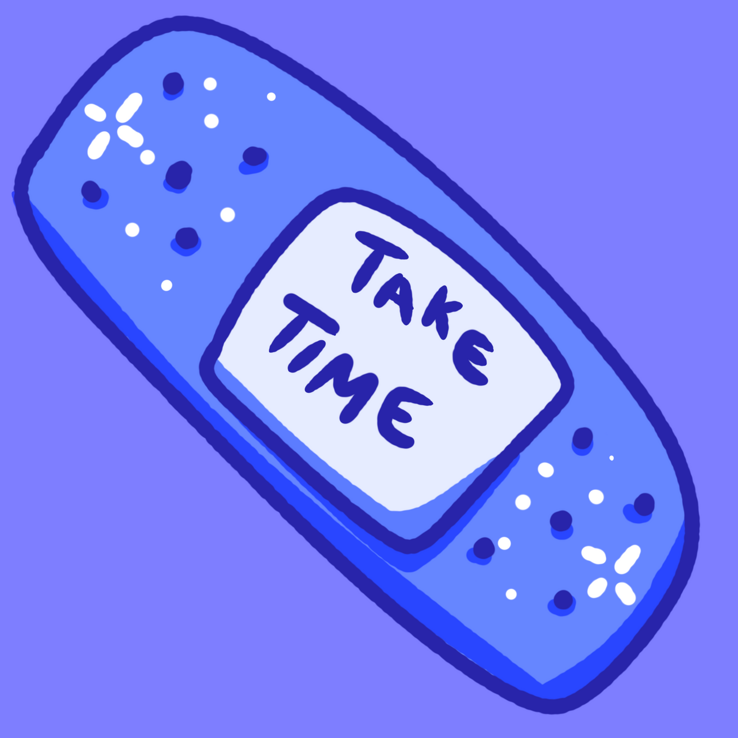 Take Time Aid Sticker