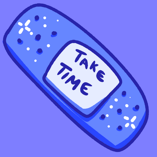 Take Time Aid Sticker