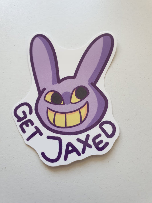 Get Jaxed Sticker