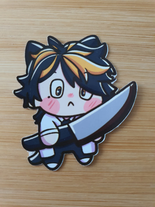 Kazutora Knife Sticker