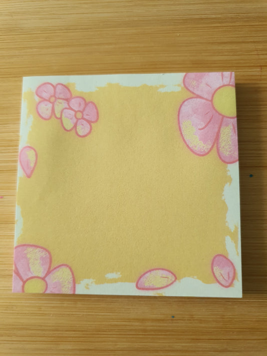 Flowers Sticky Note