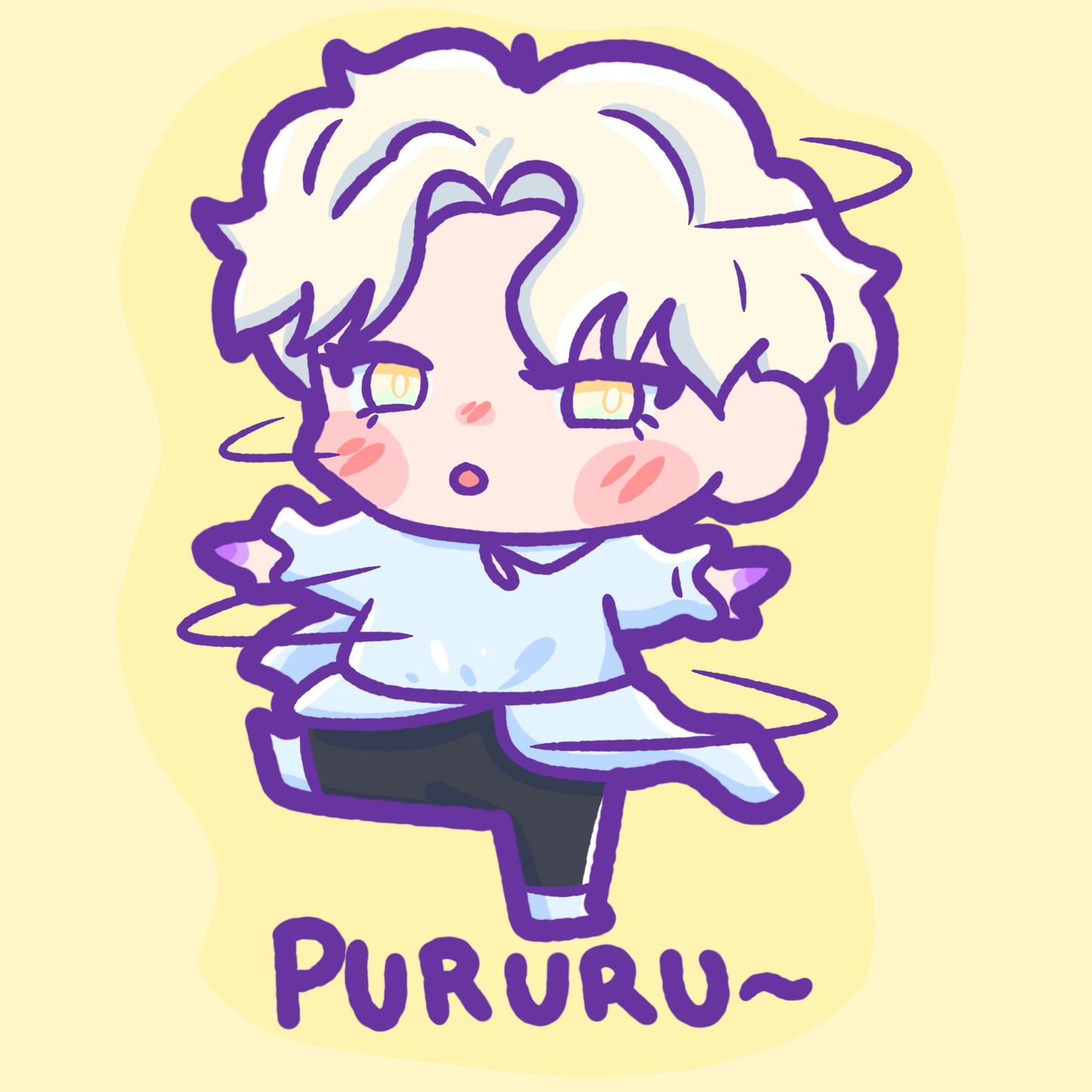 Pururu Sticker