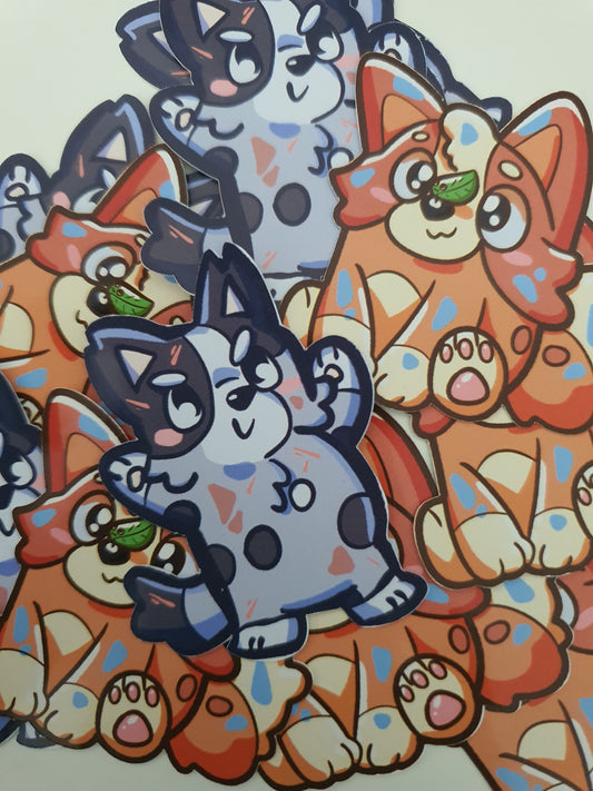 Bingo Muffin Sticker
