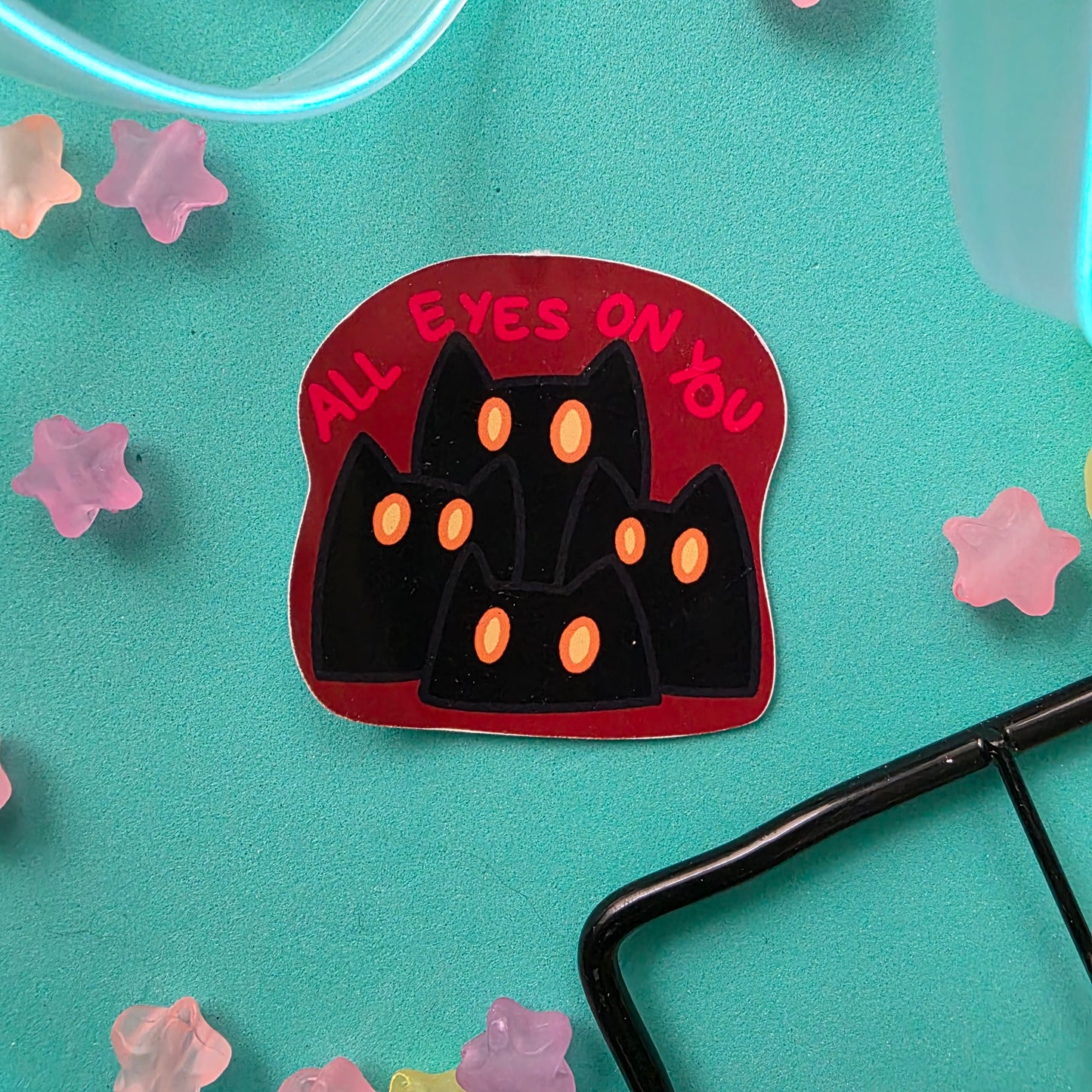 All eyes on you Sticker