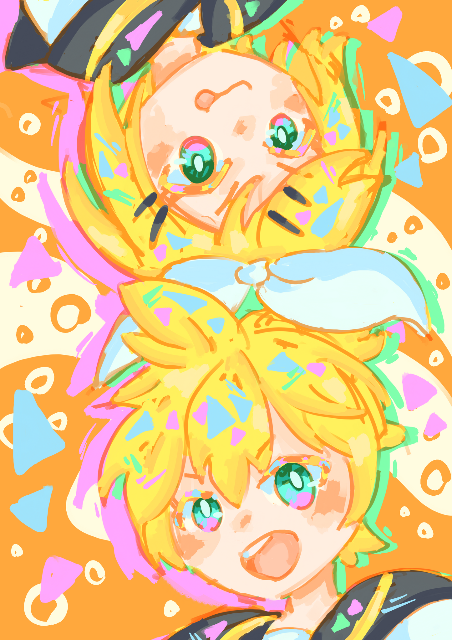 Rin & Len Artprint A4