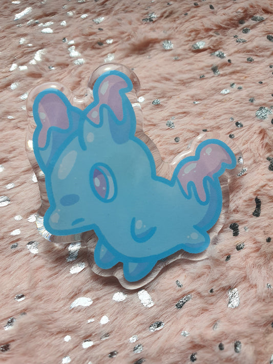 Acryl Pin Ice Dragon