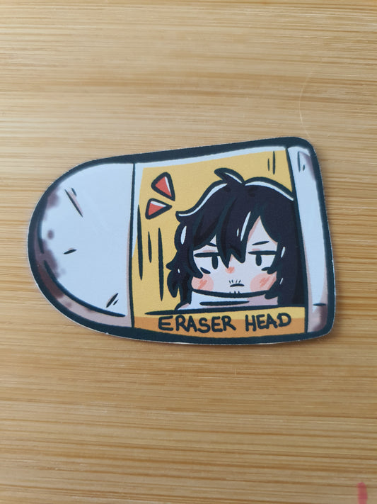 Eraser Head Sticker