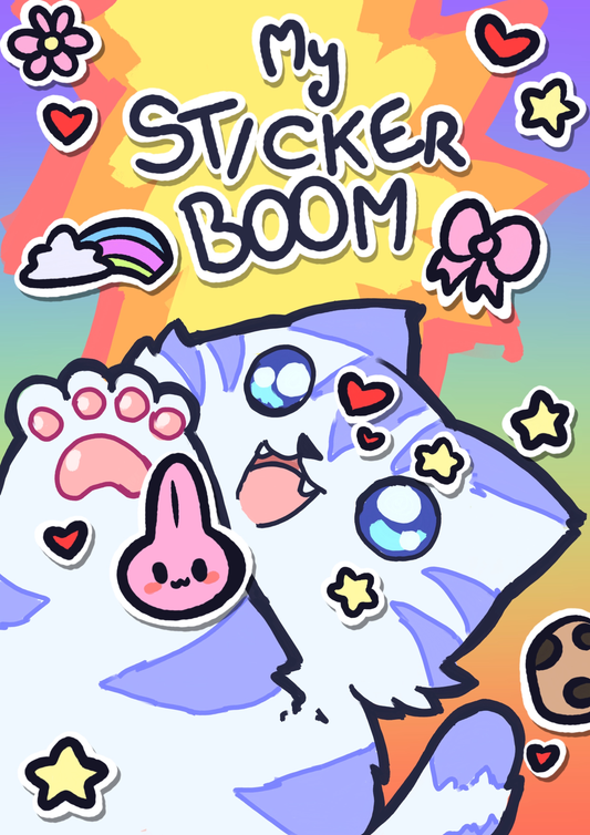 Sticker Boom Buch