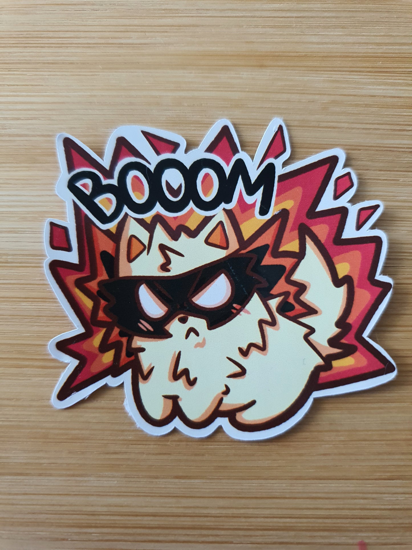 BOOOM Sticker