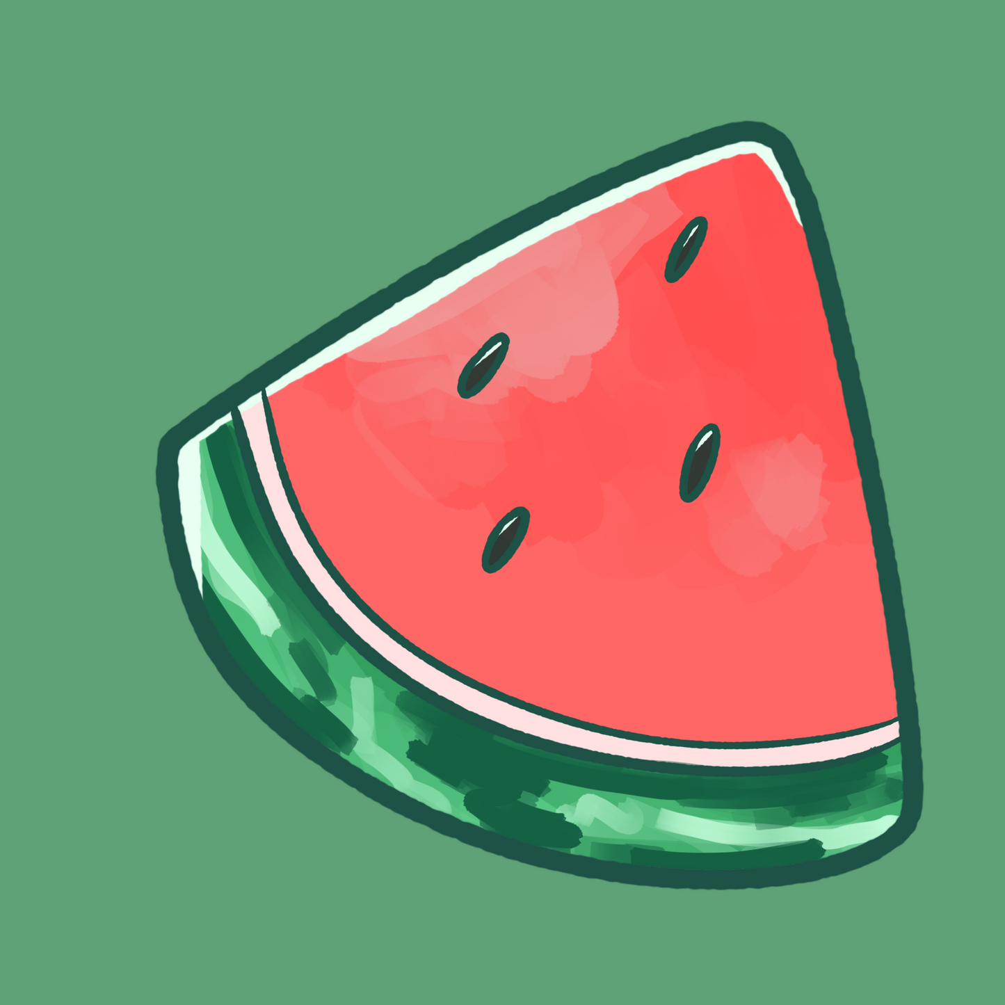 Watermelon Sticker