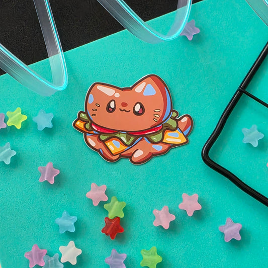 BurgerCat Sticker