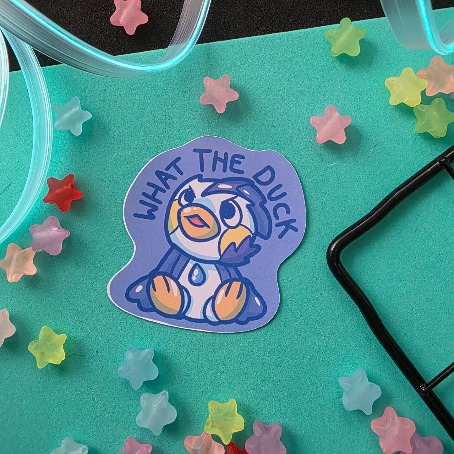 What the Duck Sticker