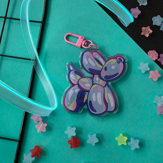 Balloon Dog Keychain